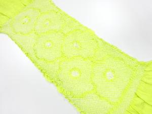 正絹　絞り　帯揚げ